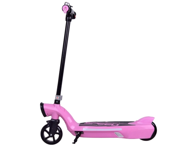 Elektrische step met LED verlichting – Roze