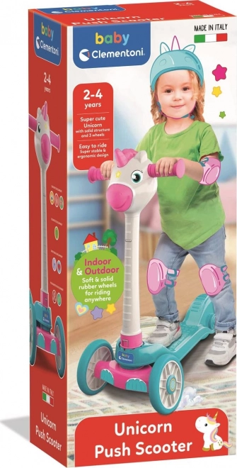 CLEMENTONI BABY Stepscooter Eenhoorn