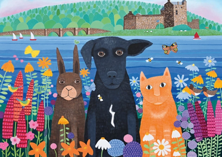 Puzzel RAVENSBURGER dierenvrienden 1000 stukjes