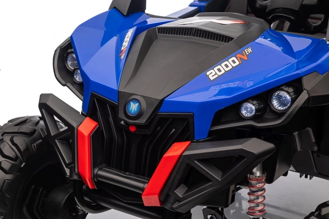 Elektrische kinderbuggy UTV-MX blauw