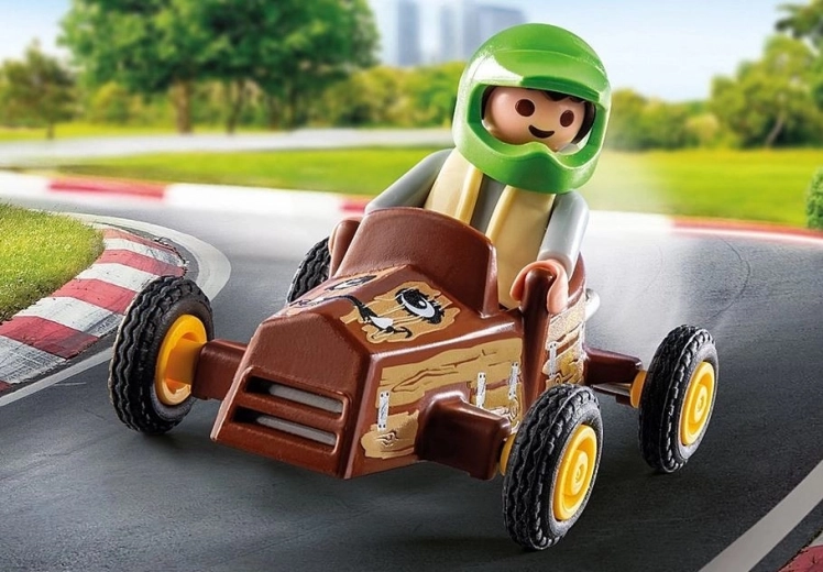 Racerkart voor actievol rijden