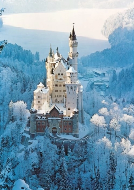 RAVENSBURGER Puzzel Winter Neuschwanstein 1500 stukjes