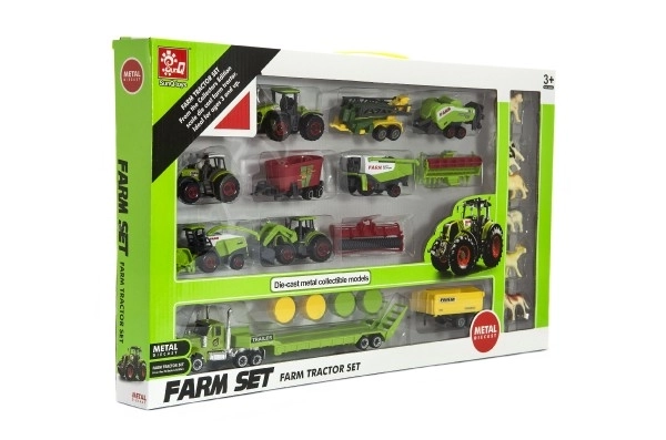 Set landbouwmachines - 22 delen