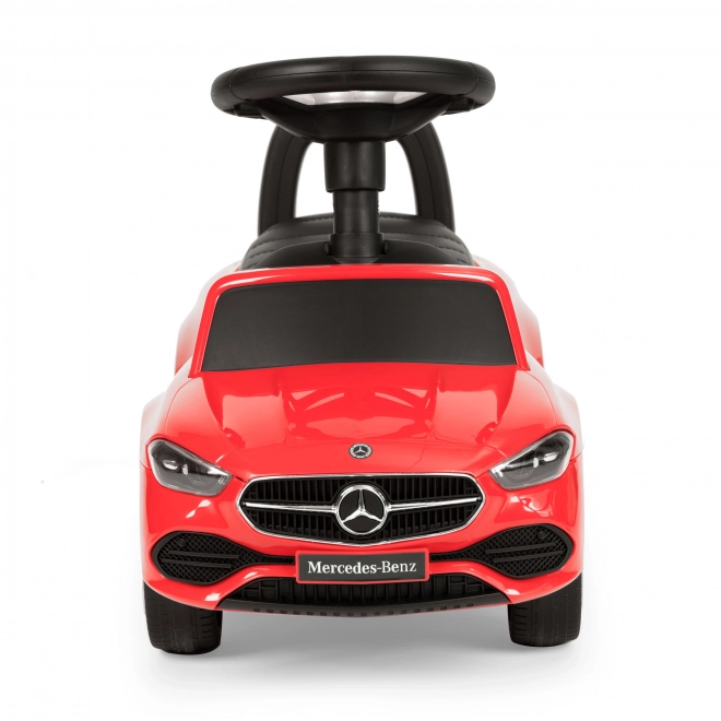 Rijdende auto Mercedes C KLASSE interactieve stuur in de kleur rood