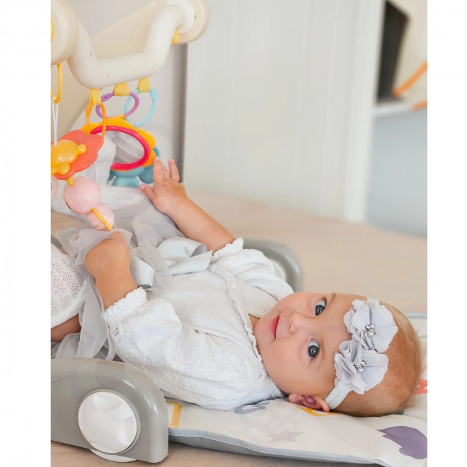 Educatieve speelleermat en loopstoeltje Woopie Baby 2-in-1