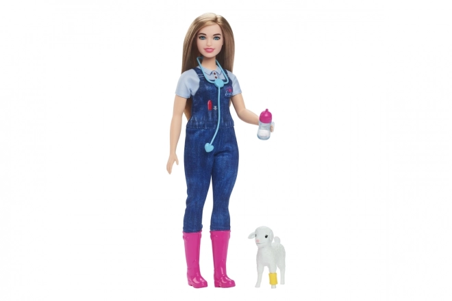 Barbie carrière - dierenarts op de boerderij