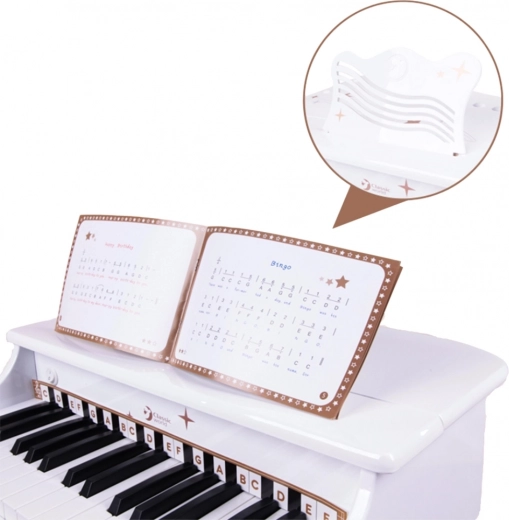 Leren door spel met notenboek