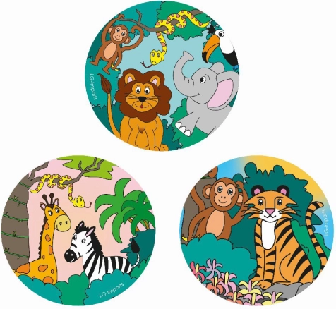 Notitieboekje met wilde dieren (safari) – 8 cm, 30 vellen