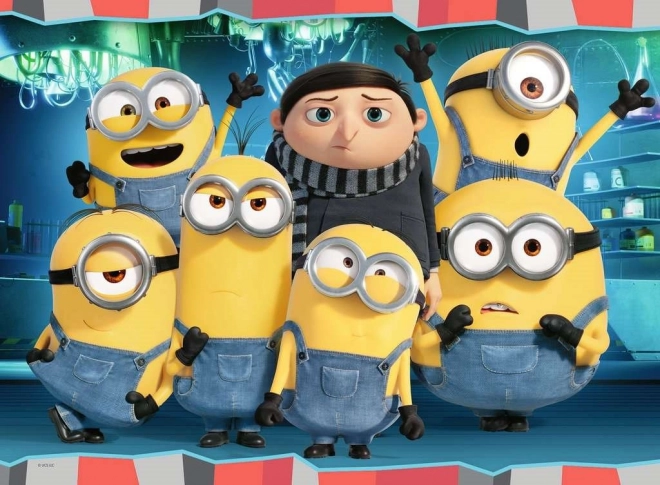 RAVENSBURGER Puzzel Minions 2: De schurk komt eraan XXL 150 stukjes