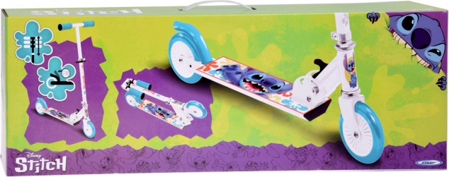 Opvouwbare Disney STITCH step wit voor kinderen tot 50 kg