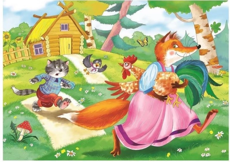 ART PUZZLE puzzel kippenrover – 50 stukjes