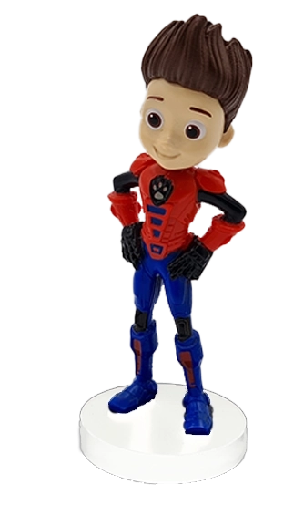 Paw Patrol-figuurtje met stempel