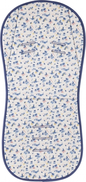 Ademend kinderwageninleg Breeze, Sailor Blue