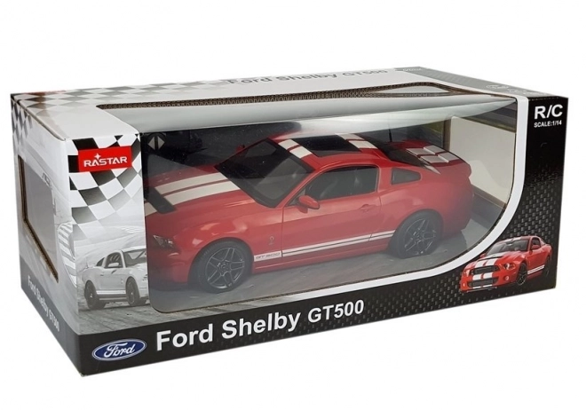 Raceauto op afstandsbediening Ford Shelby GT500 1:14 rood