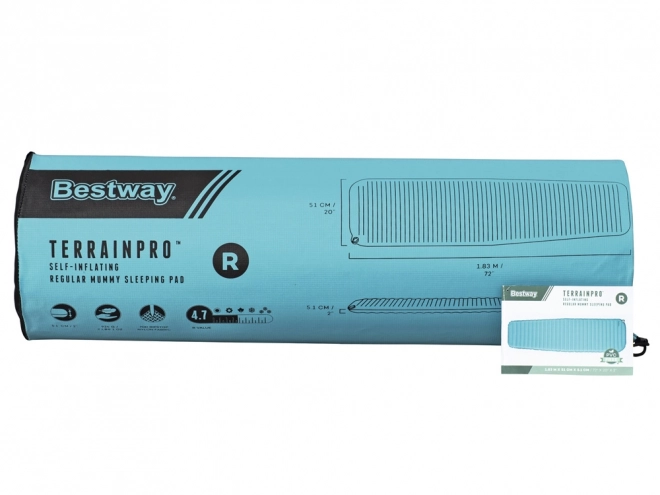 Zelfopblazende slaapmat TerrainPro Bestway