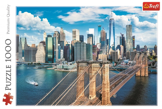 Puzzel 1000 stukjes Brooklyn Bridge, New York, USA