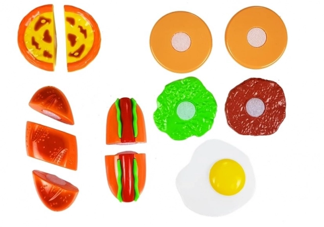 Set voor het Snijden van Burgers in een Doos