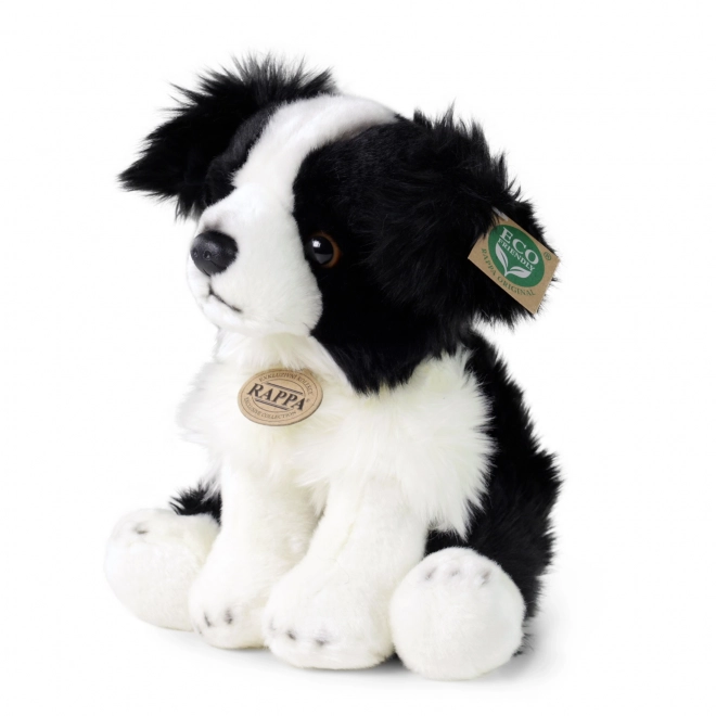 Pluchen Speeltje Border Collie 30 cm van Rappa - Milieuvriendelijk