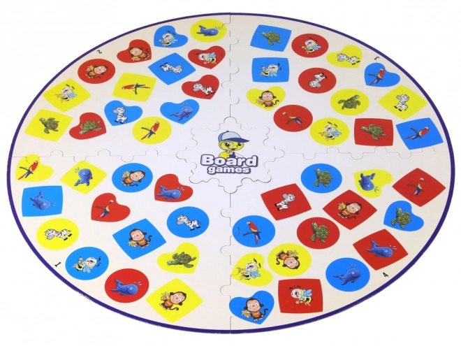 Logisch bordspel voor reflexen en observatie