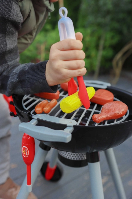 Kindergrill met lichten en geluiden op batterijen