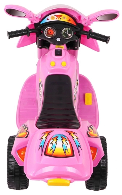 Trike BJX-088 elektrische motorfiets + geluiden + lichten – Roze