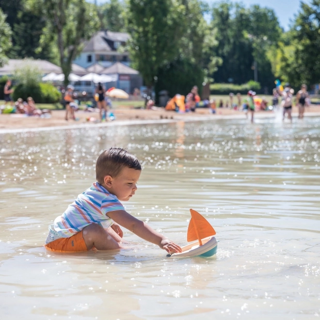 Smoby Little Green Bioplast Zeilboot voor Water