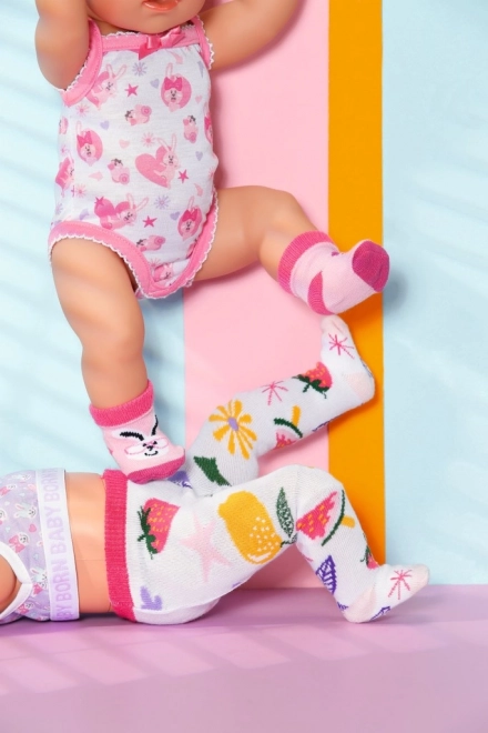 BABY born Panty's en sokken, 2 soorten, 43 cm