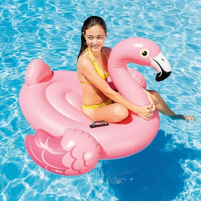 Opblaasmatras flamingo klein 147 x 147 cm