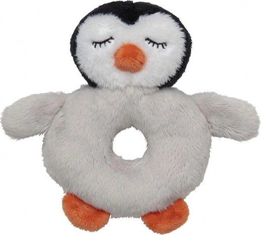 Nature Planet pluche rammelaar pinguïn