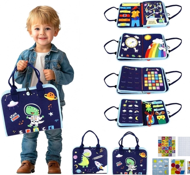 Sensorisch busyboek ruimte 2Kids Toys