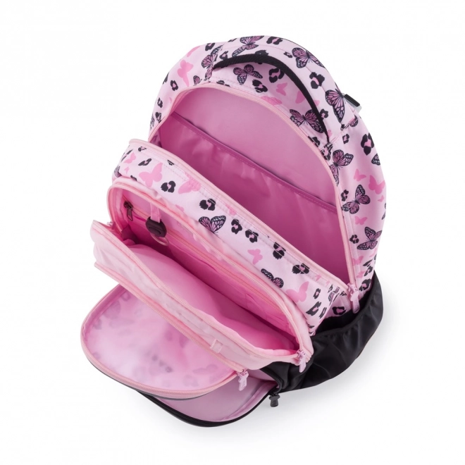 Schooltas Butterfly voor kinderen 2e-4e klas