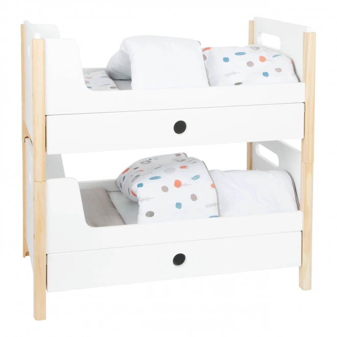 Kleine Voet Houten Bedje Kleine Knoop