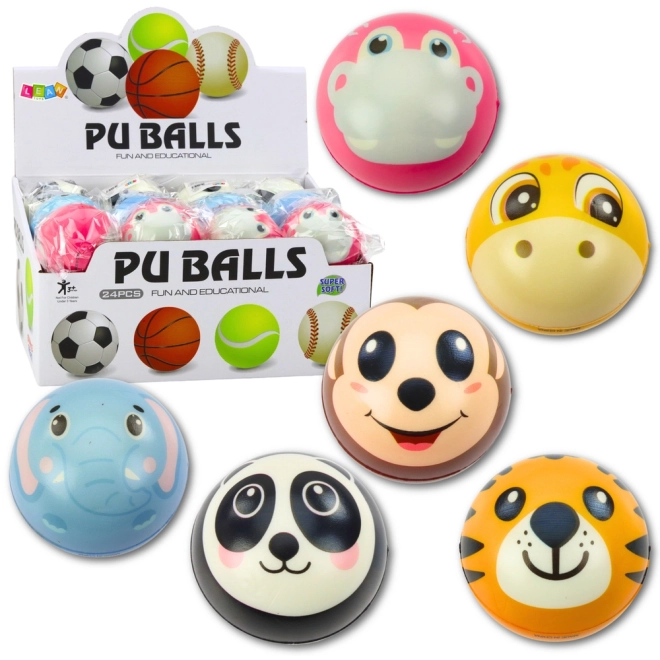 Antistressbal dieren 7cm