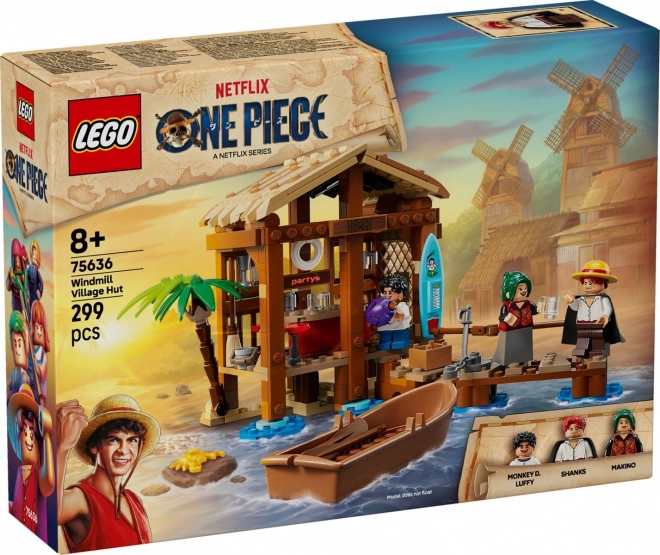 Bouwset ONE PIECE Hut in het dorp Fuusha