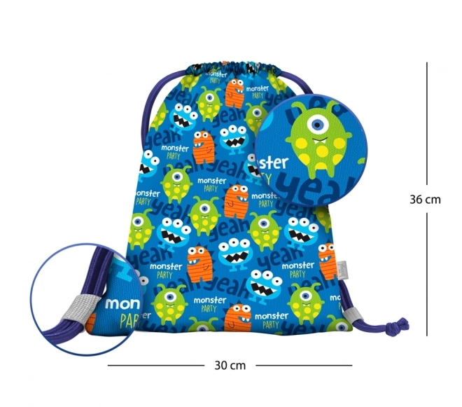 zak voor pantoffels en kleinigheden BAAGL Monsters