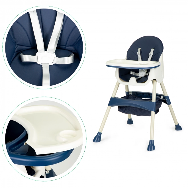 Eetstoel 2-in-1 Ecotoys