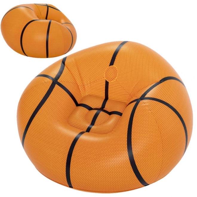 Opblaasbare kinderstoel basketbalbal