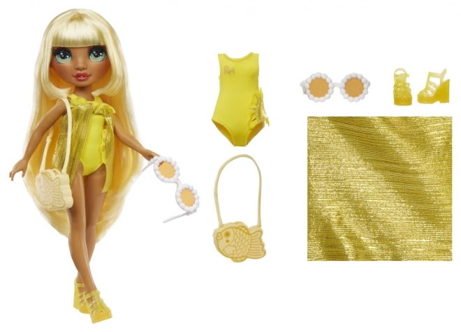 Rainbow High modepop Swim Style Sunny Yellow