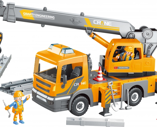 Kraanwagen met effecten Bouwset 41cm
