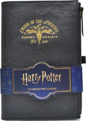 Harry Potter zaknotitieboek met vak en rits Order of the Phoenix A5