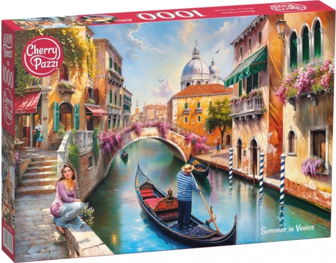 Puzzel Zomer in Venetië 1000 stukjes