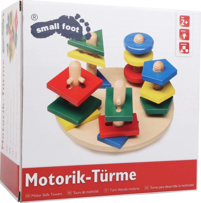 Small Foot Motorische doolhof geometrische vormen 3D Motorische toren