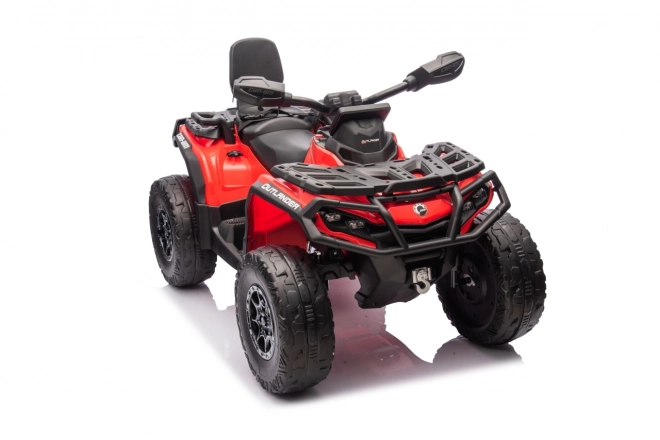 Elektrische kinderquad Can Am Outlander met bestuurder
