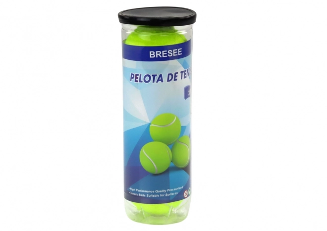 Tennisballen Tennisbal Geel Set van 3 stuks.