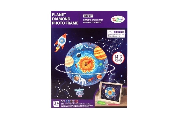 creatieve set voor diamant schilderen ruimte voor kinderen