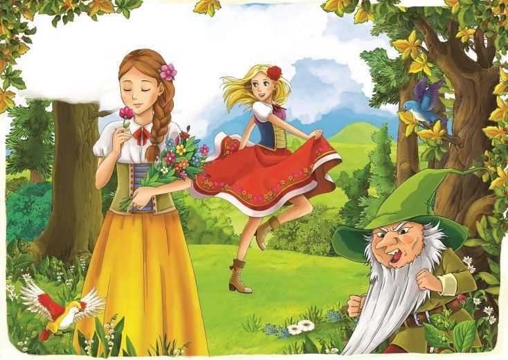 Puzzel Sprookjesroos 100 stukjes