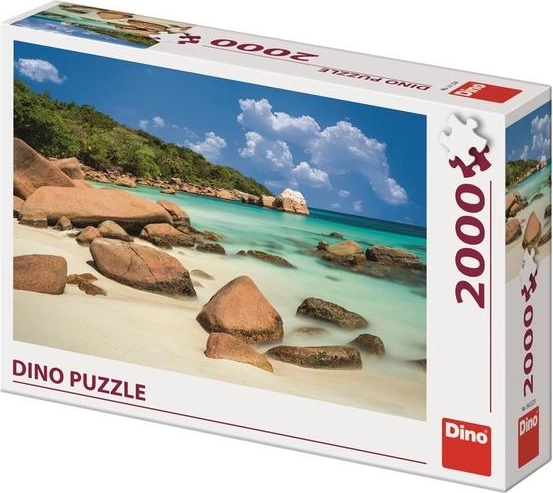 Puzzle Dino Strand 2000 stukjes