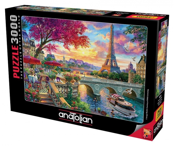Puzzel Bloeiend Parijs 3000 stukjes