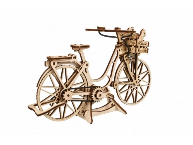 Ugears 3D houten mechanische puzzel Holland Fiets
