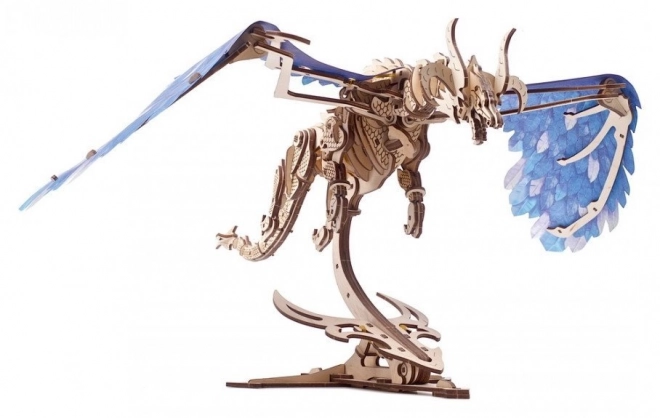 3D puzzel Vichřice Draak